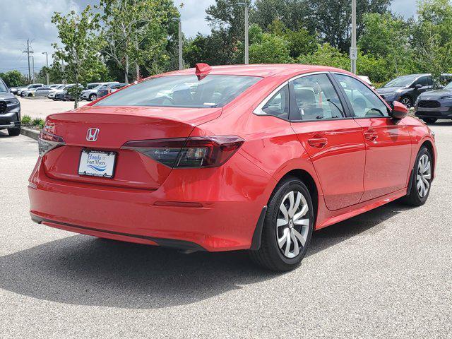 used 2025 Honda Civic car, priced at $22,950