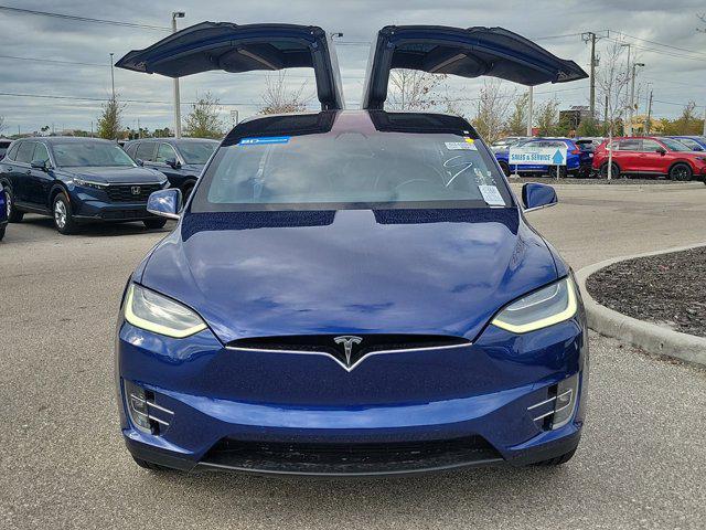 used 2020 Tesla Model X car, priced at $39,950