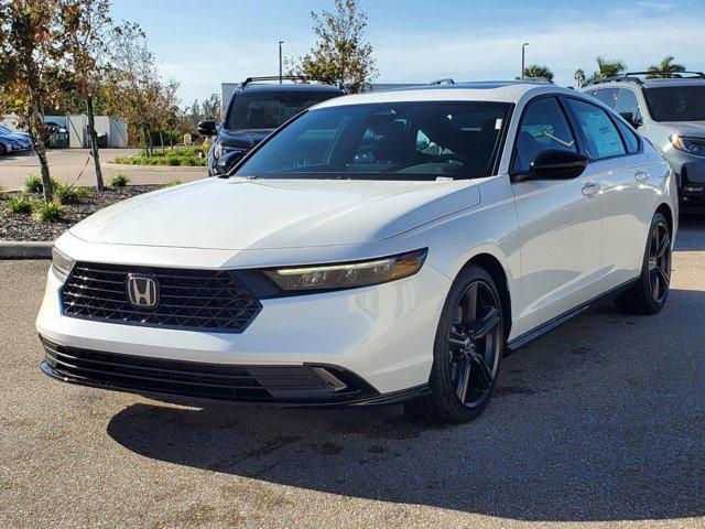 new 2025 Honda Accord Hybrid car, priced at $36,556