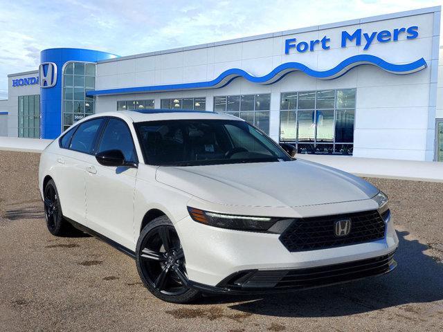 new 2025 Honda Accord Hybrid car, priced at $36,556