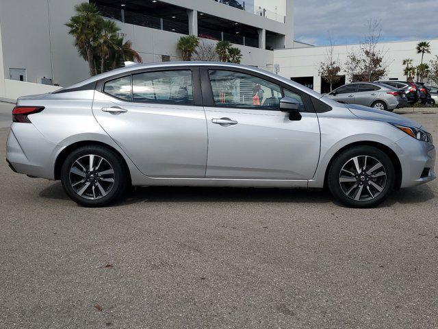 used 2021 Nissan Versa car, priced at $13,750