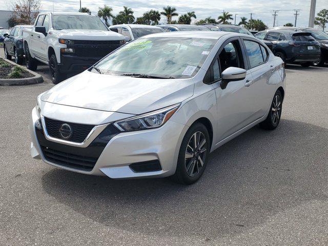 used 2021 Nissan Versa car, priced at $13,750