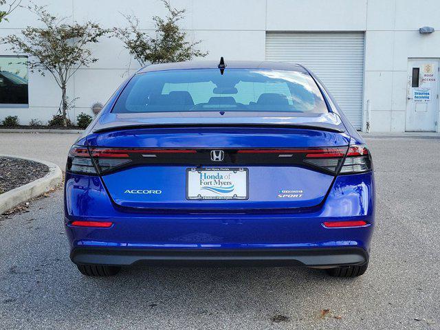 new 2025 Honda Accord Hybrid car, priced at $34,853