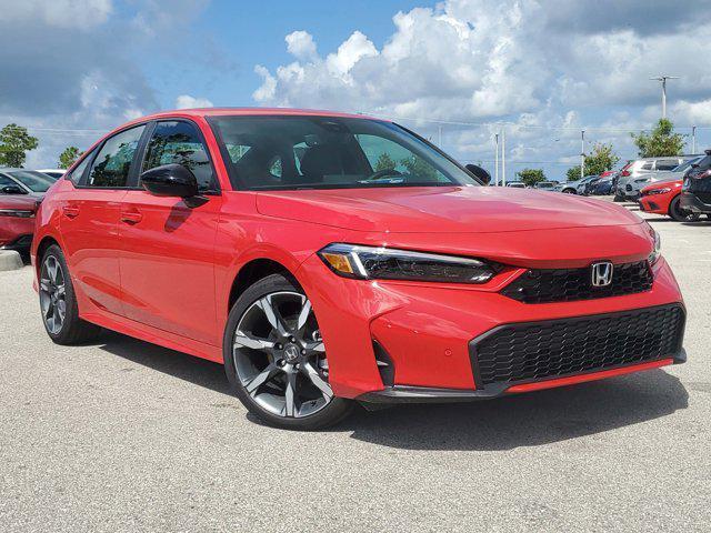 new 2025 Honda Civic Hybrid car, priced at $33,100