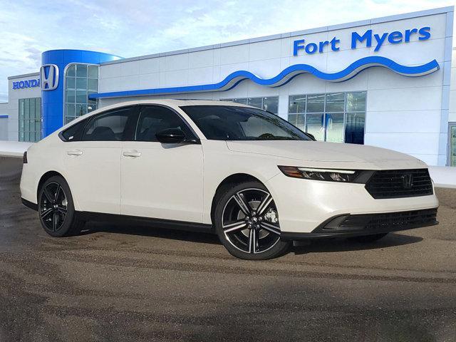 new 2024 Honda Accord Hybrid car, priced at $34,445