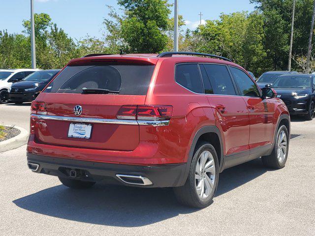 used 2021 Volkswagen Atlas car, priced at $22,450