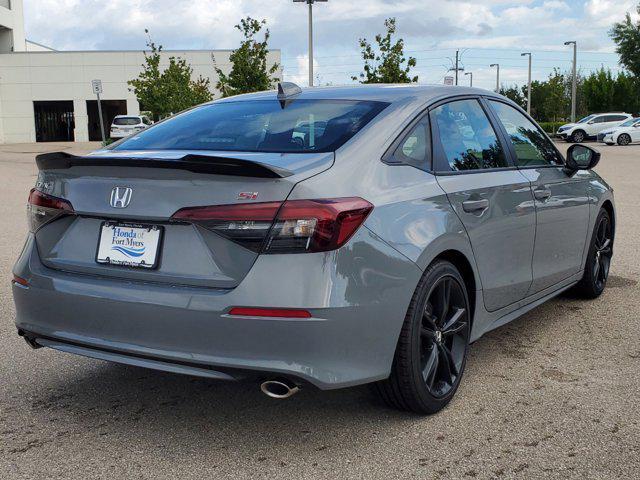 new 2025 Honda Civic Si car, priced at $31,185