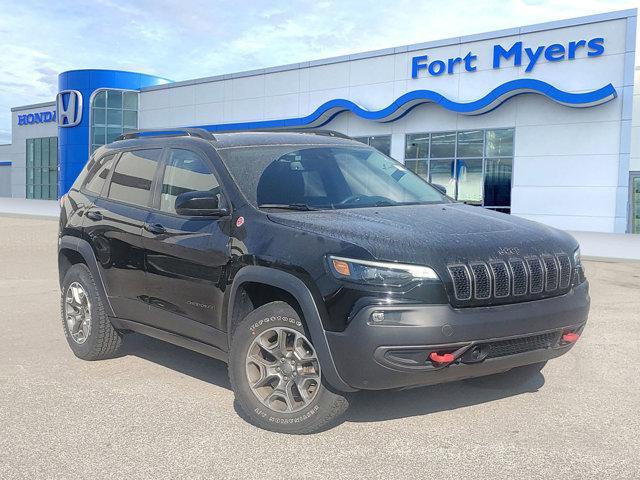 used 2022 Jeep Cherokee car, priced at $21,950