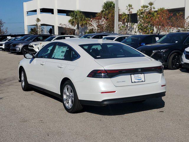 new 2025 Honda Accord car, priced at $29,900