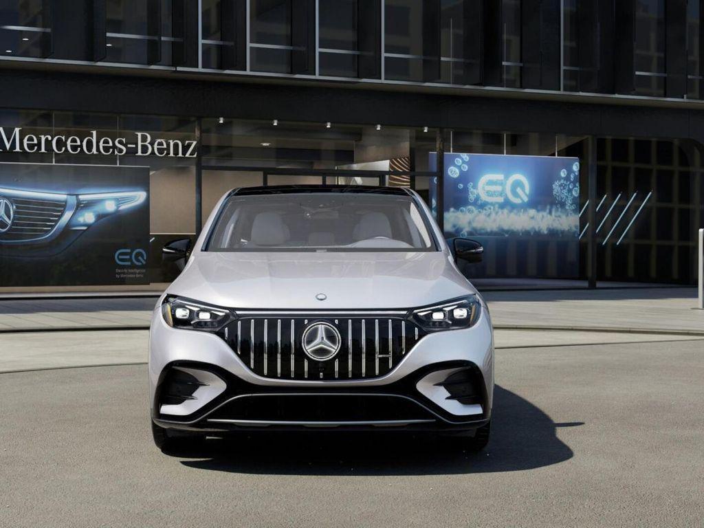 new 2025 Mercedes-Benz AMG EQE car, priced at $121,190
