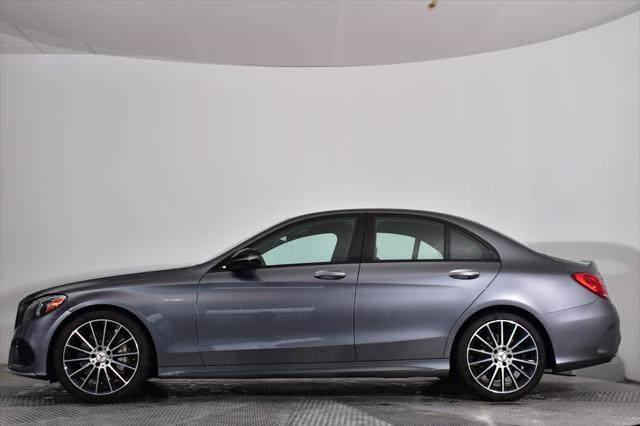 used 2018 Mercedes-Benz AMG C 43 car, priced at $24,400