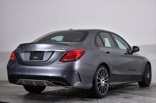 used 2018 Mercedes-Benz AMG C 43 car, priced at $24,400
