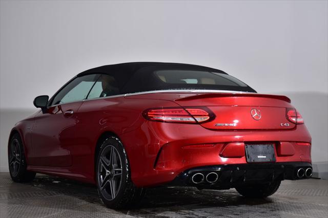 used 2021 Mercedes-Benz AMG C 43 car, priced at $47,300