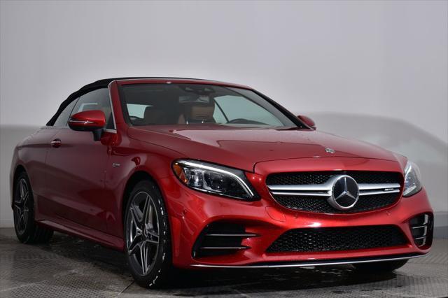 used 2021 Mercedes-Benz AMG C 43 car, priced at $47,300