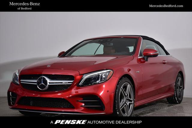 used 2021 Mercedes-Benz AMG C 43 car, priced at $47,300