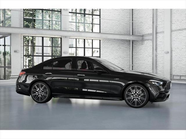 new 2025 Mercedes-Benz AMG C 43 car, priced at $70,345