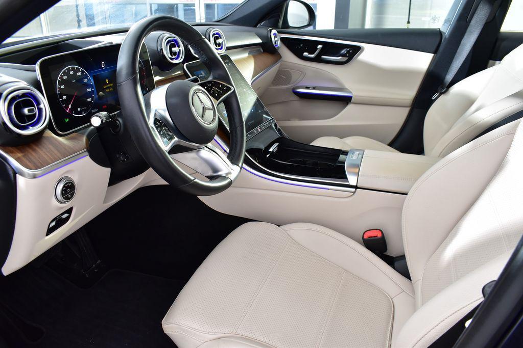 used 2022 Mercedes-Benz C-Class car, priced at $35,900