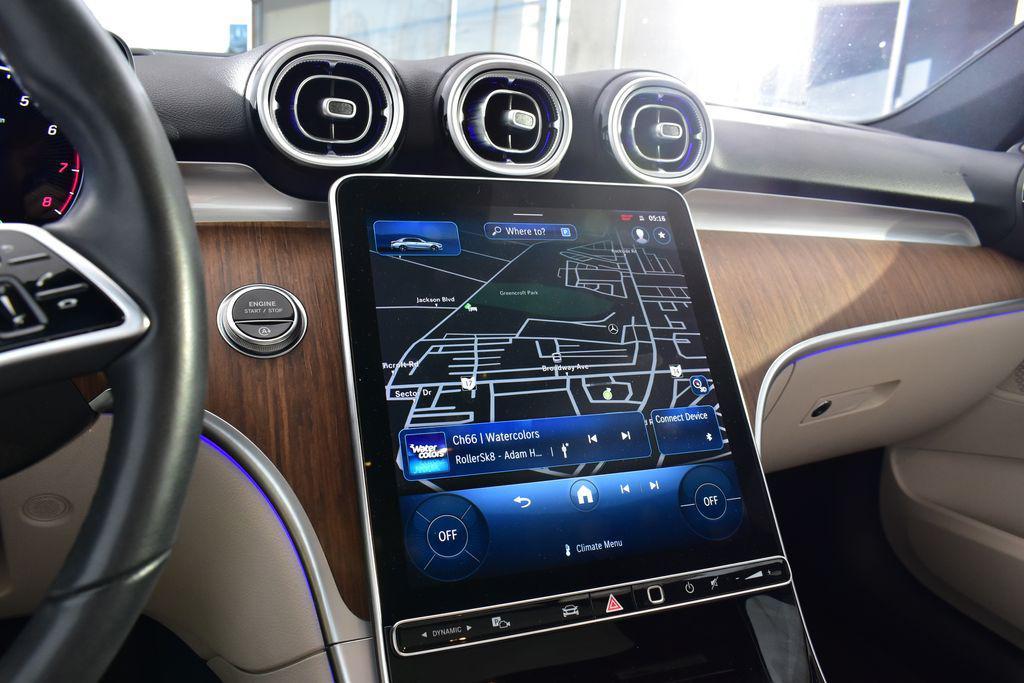 used 2022 Mercedes-Benz C-Class car, priced at $35,900