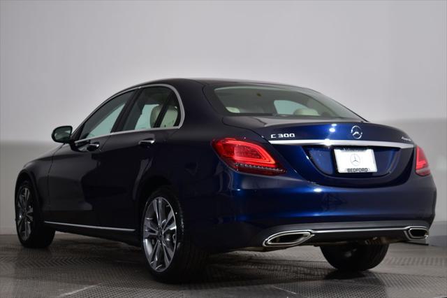 used 2021 Mercedes-Benz C-Class car, priced at $29,900