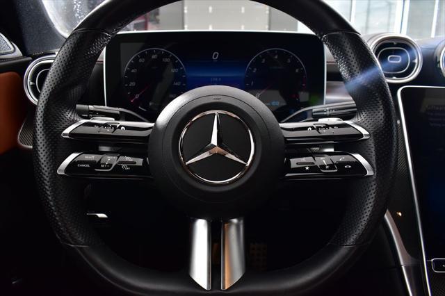 used 2022 Mercedes-Benz C-Class car, priced at $36,000