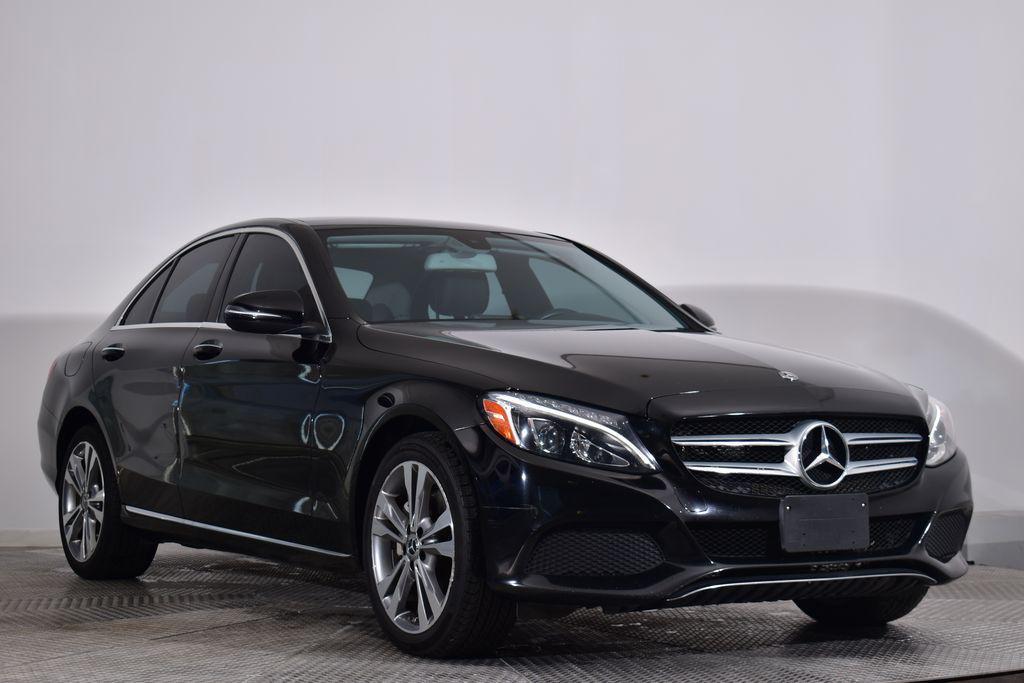 used 2018 Mercedes-Benz C-Class car, priced at $17,300