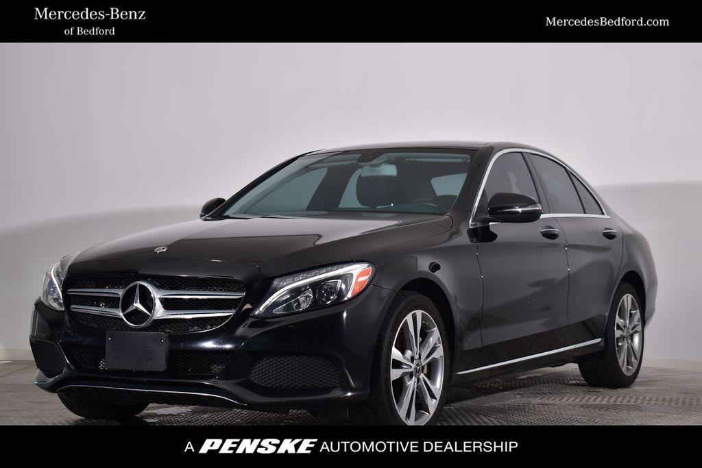 used 2018 Mercedes-Benz C-Class car, priced at $17,300