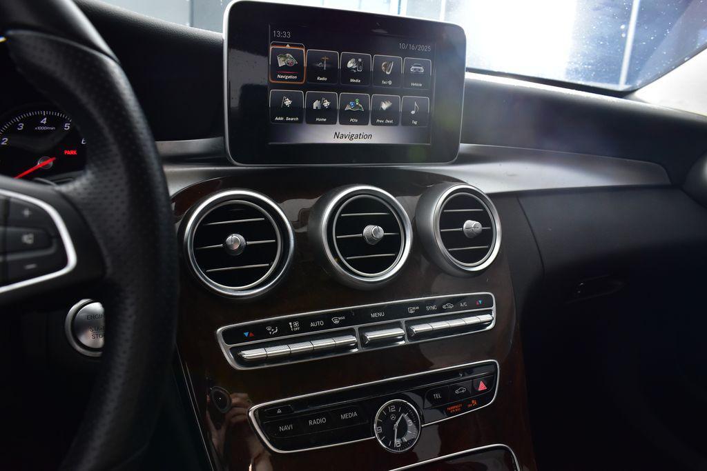 used 2018 Mercedes-Benz C-Class car, priced at $17,300