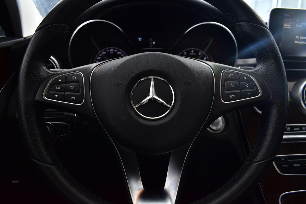 used 2018 Mercedes-Benz C-Class car, priced at $17,300