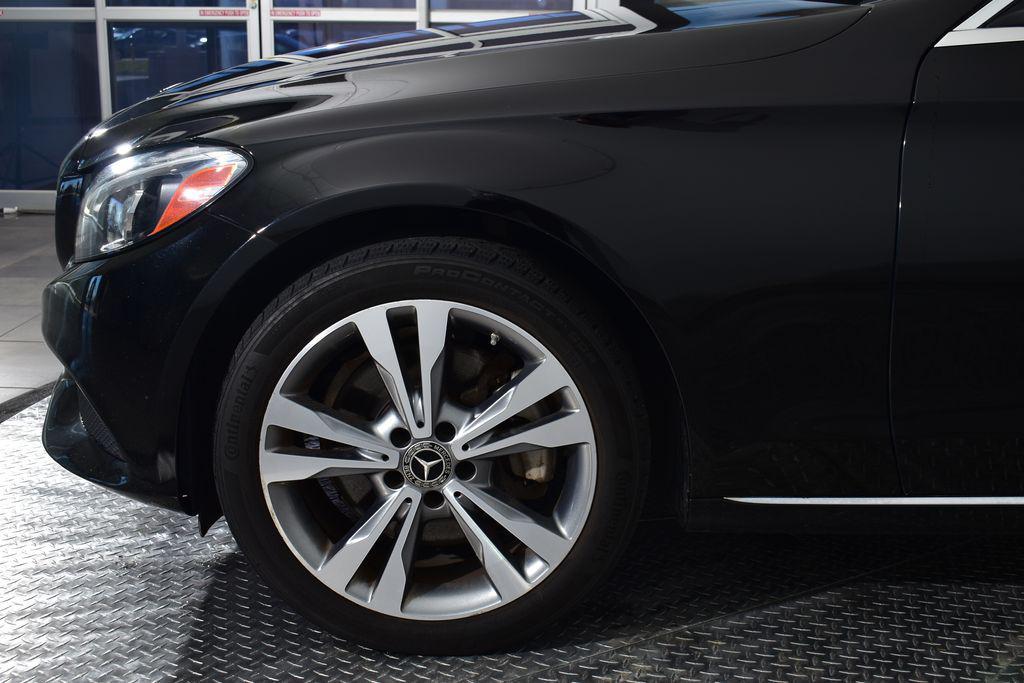 used 2018 Mercedes-Benz C-Class car, priced at $17,300