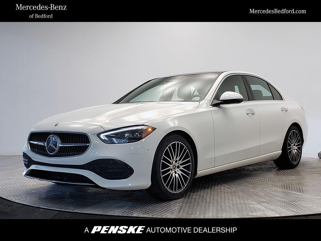 used 2022 Mercedes-Benz C-Class car, priced at $35,100