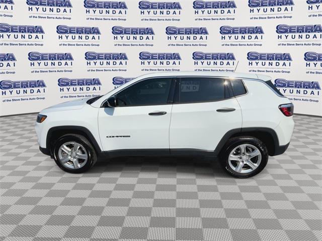 used 2024 Jeep Compass car, priced at $22,900