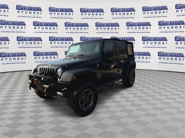 used 2017 Jeep Wrangler Unlimited car, priced at $21,868