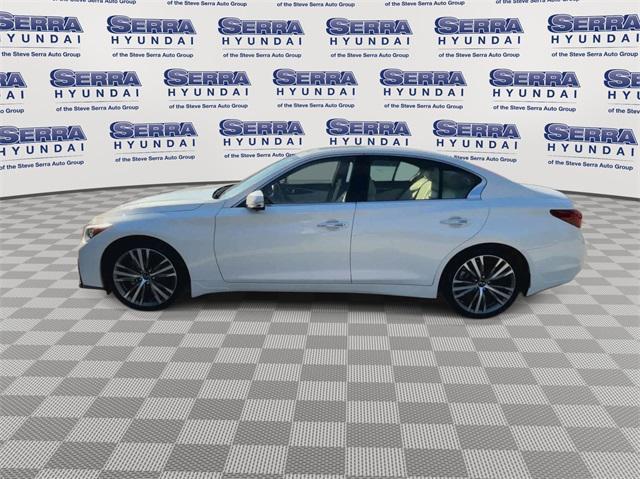 used 2021 INFINITI Q50 car, priced at $27,400