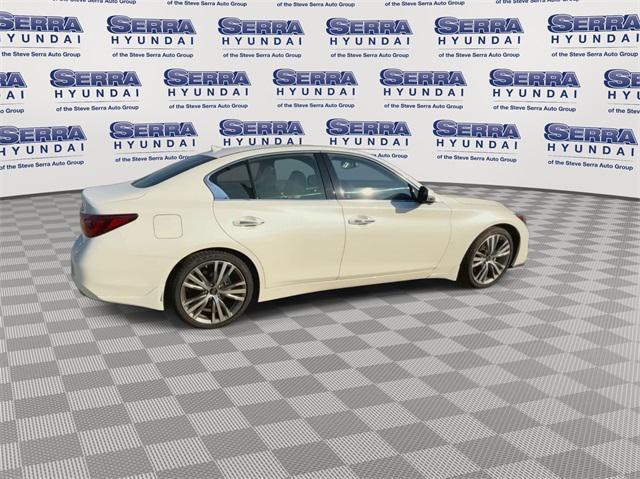 used 2021 INFINITI Q50 car, priced at $27,400