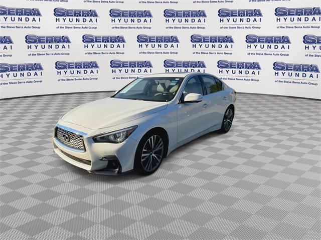 used 2021 INFINITI Q50 car, priced at $27,400