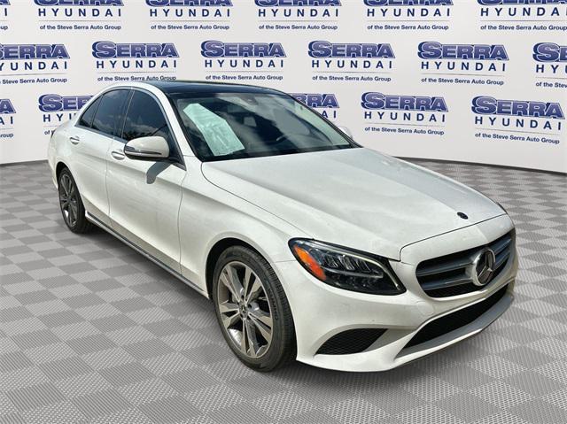 used 2019 Mercedes-Benz C-Class car, priced at $20,900