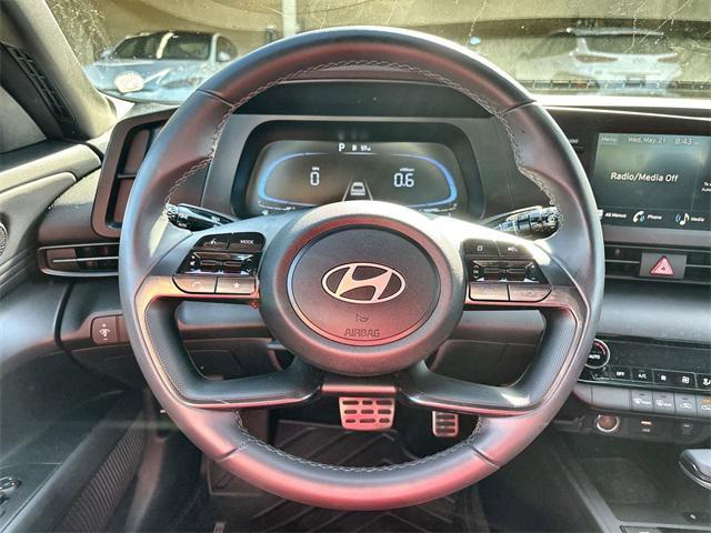 used 2025 Hyundai Elantra car, priced at $21,300