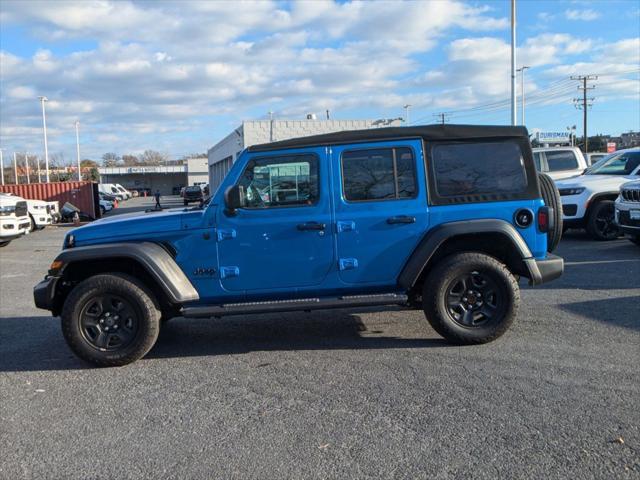 used 2024 Jeep Wrangler car, priced at $35,800