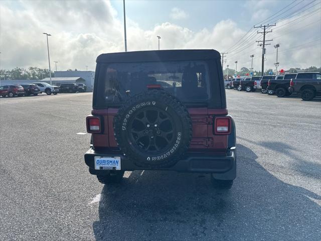 used 2021 Jeep Wrangler car, priced at $30,000