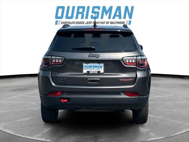 used 2022 Jeep Compass car, priced at $21,500