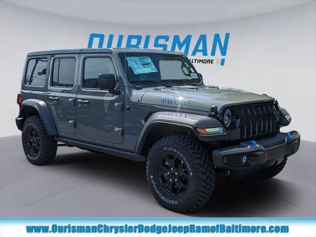 new 2023 Jeep Wrangler 4xe car, priced at $45,502