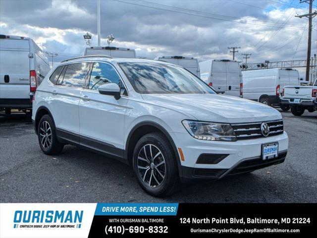 used 2021 Volkswagen Tiguan car, priced at $20,200