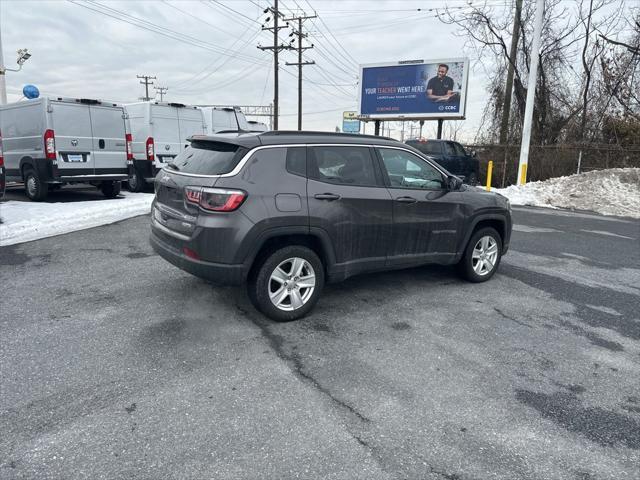 used 2022 Jeep Compass car, priced at $21,500