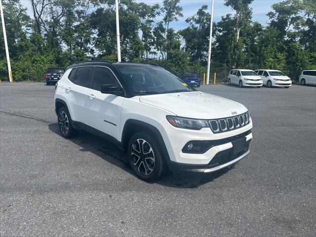 used 2023 Jeep Compass car, priced at $21,200