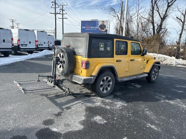 used 2021 Jeep Wrangler Unlimited car, priced at $21,000