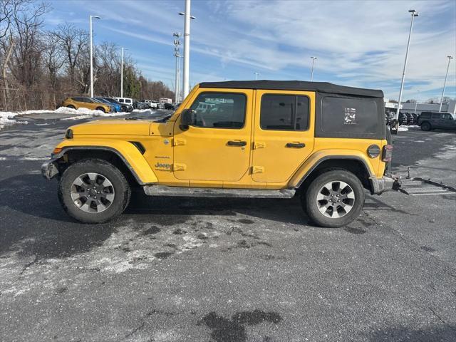 used 2021 Jeep Wrangler Unlimited car, priced at $21,000