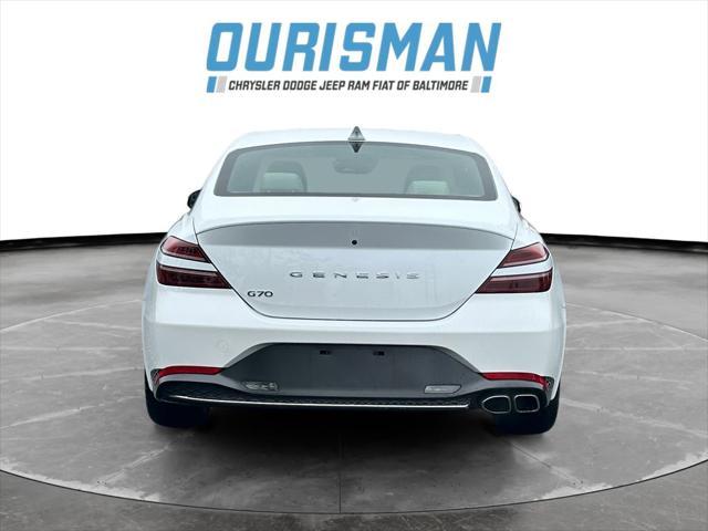 used 2023 Genesis G70 car, priced at $26,500