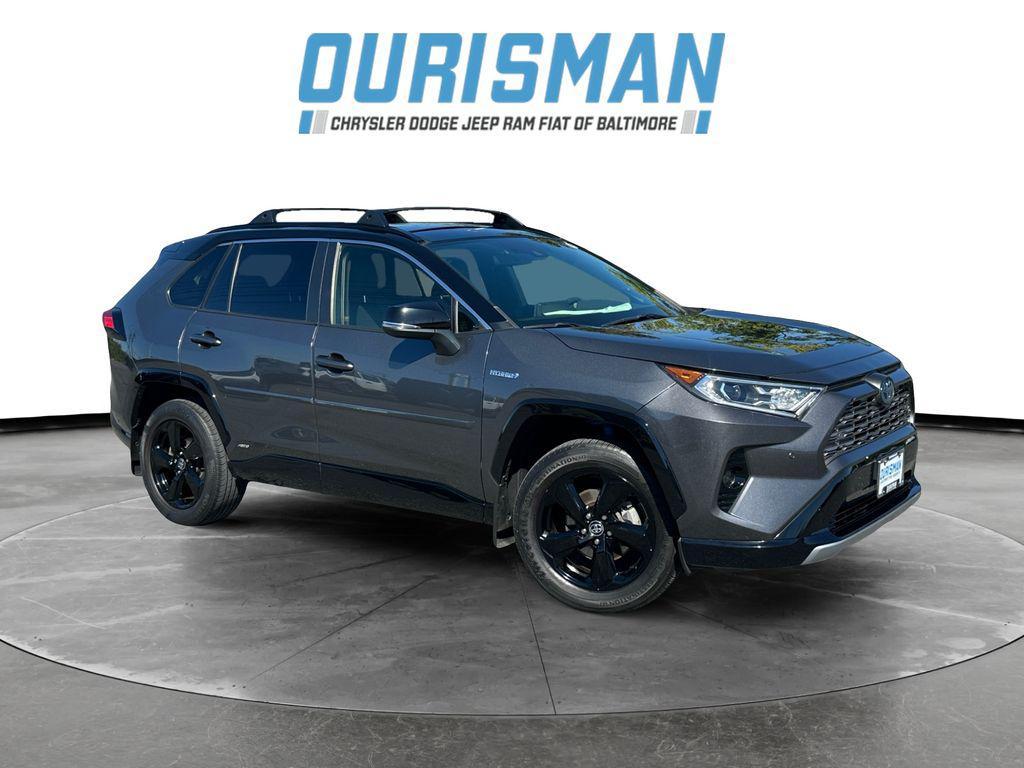 used 2020 Toyota RAV4 Hybrid car, priced at $25,500
