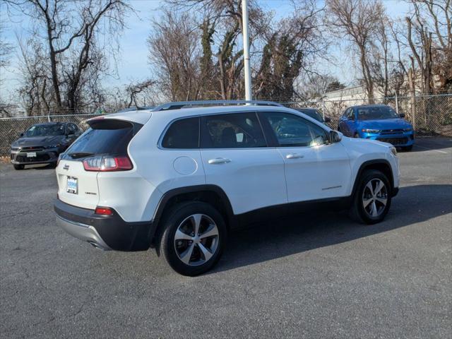 used 2021 Jeep Cherokee car, priced at $23,800