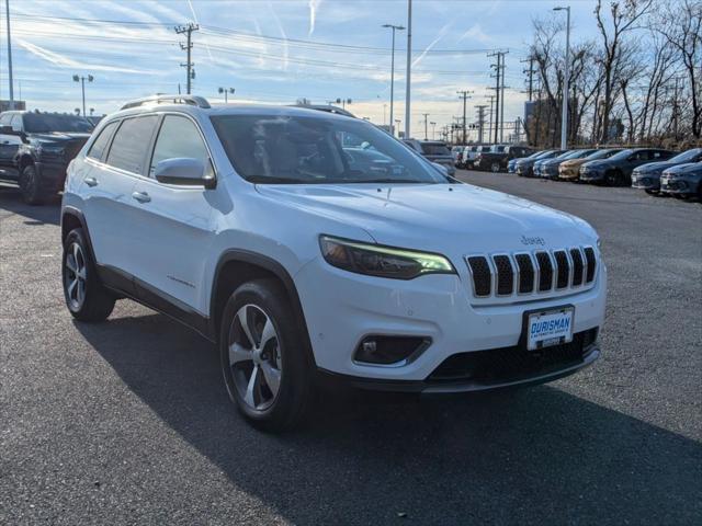 used 2021 Jeep Cherokee car, priced at $23,900